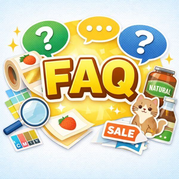 ≪保存版≫シール印刷でよくある質問10選！